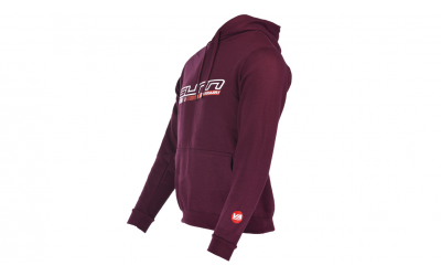 Hoodie VA ROULER Bordeaux