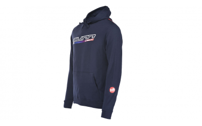 Hoodie VA ROULER Bleu