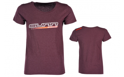 Tee-shirt Sunn Casual Bordeaux Femme